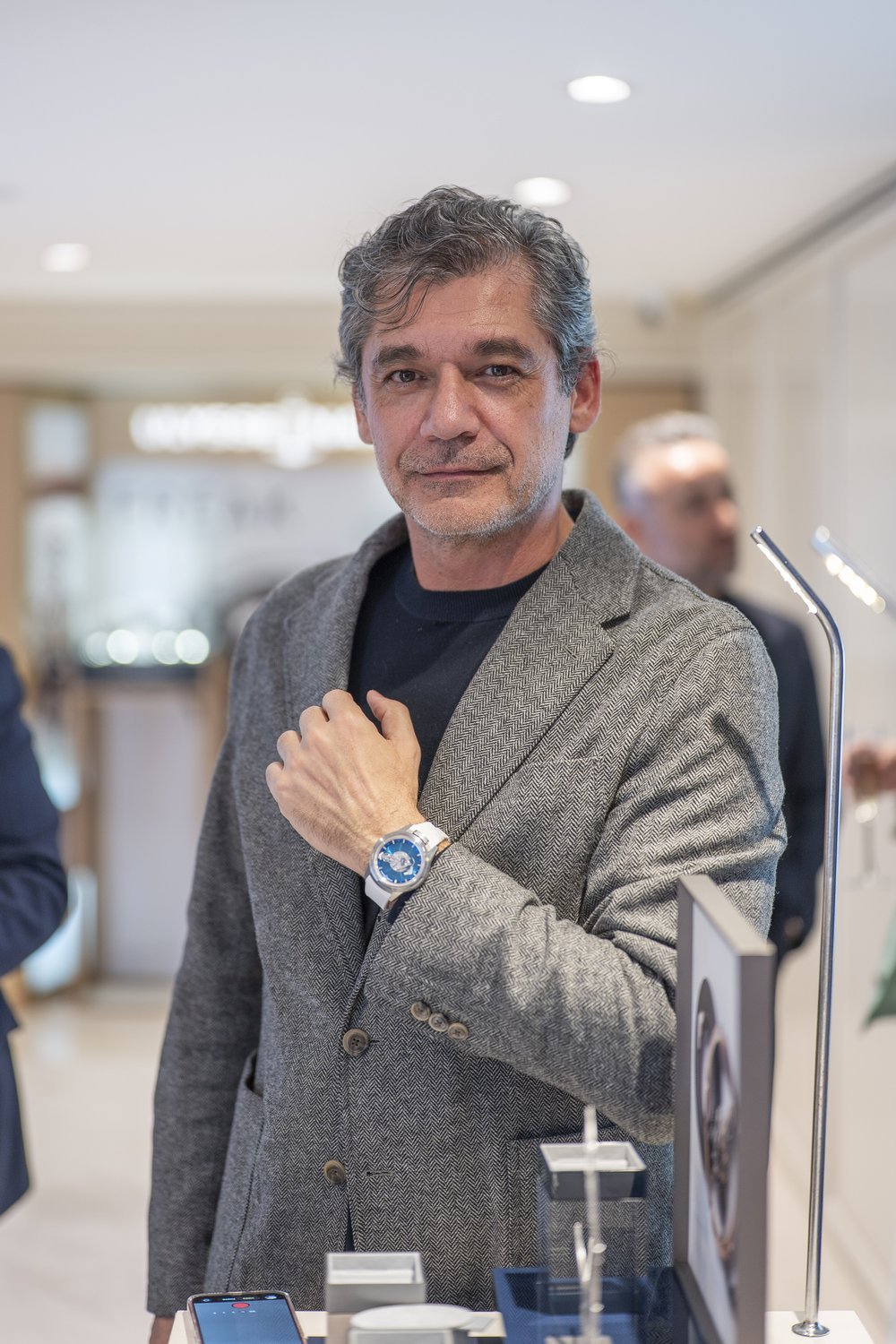 A guest showing the Freak X on their wrist